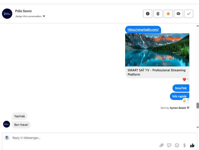 SMARTSATTV  website screenshot